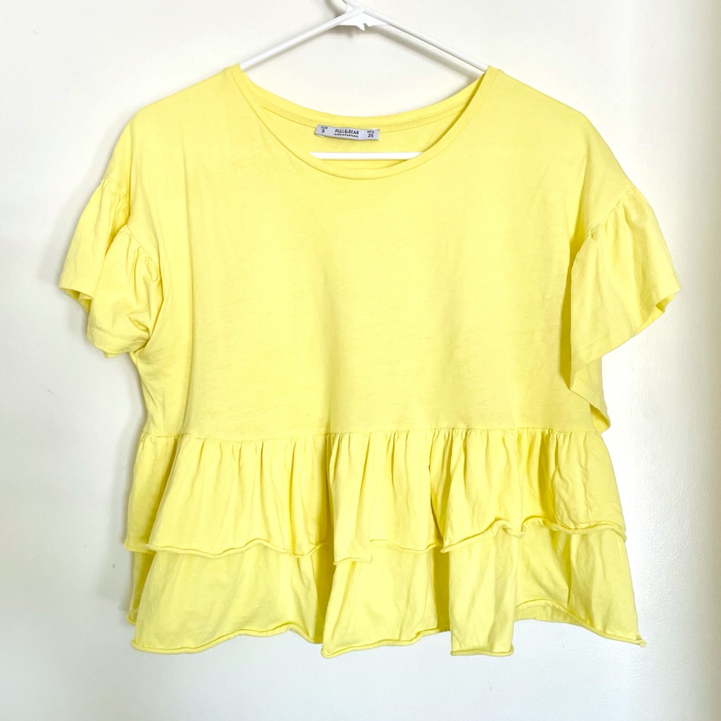 Pull&Bear Ruffle Top